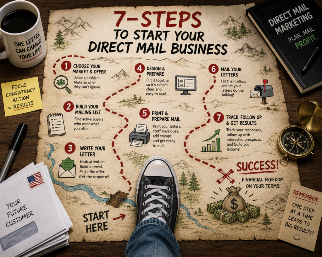 7-Steps To Start Your Direct Mail Business