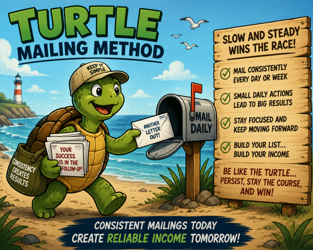 Turtle Mailing Method