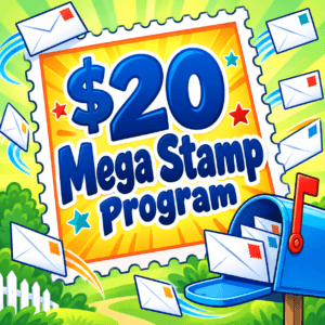 $20 Mega Stamp Program