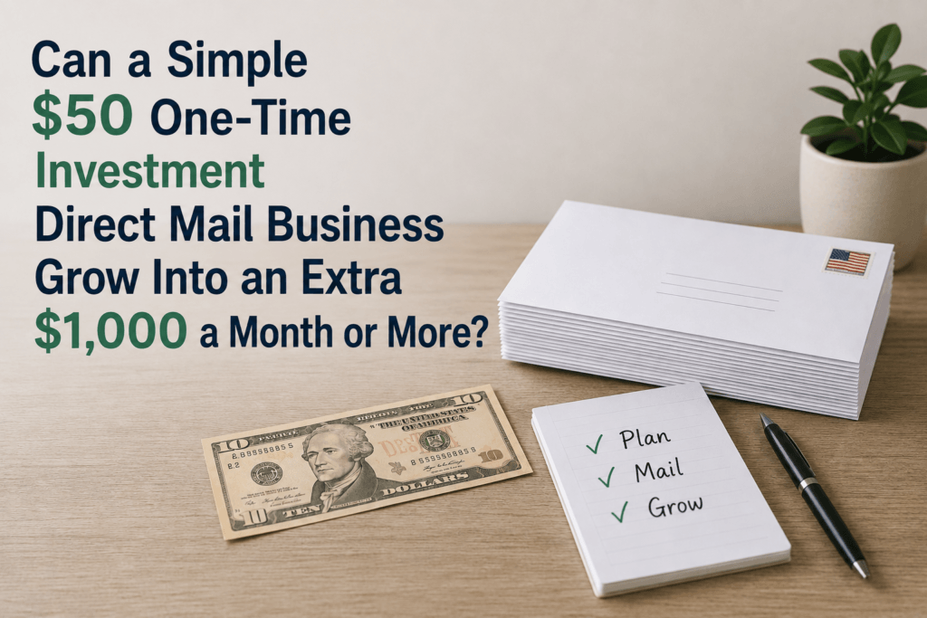 Turn $50 into $1000 a month